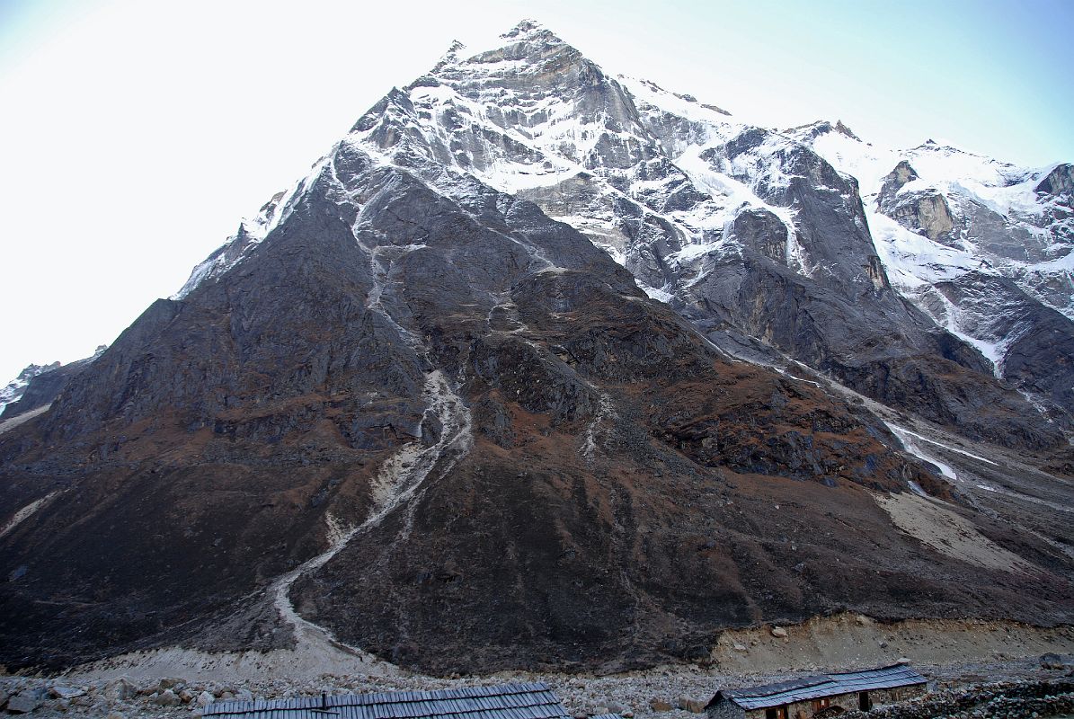 14 02 Mera Peak West Face From Tangnag